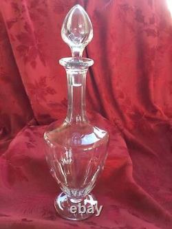 FLAWLESS Exquisite BACCARAT France Crystal GENOVA Cut Glass DECANTER & STOPPER