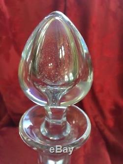 FLAWLESS Exquisite BACCARAT France Crystal GENOVA Cut Glass DECANTER & STOPPER