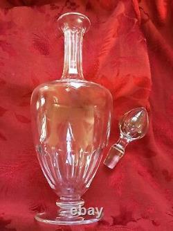 FLAWLESS Exquisite BACCARAT France Crystal GENOVA Cut Glass DECANTER & STOPPER