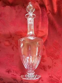 FLAWLESS Exquisite BACCARAT France Crystal GENOVA Cut Glass DECANTER & STOPPER