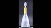 Fab Moser Czech Bohemian Cut Glass Gilded Decanter Bottle With Stopper 52034 Decanter