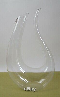 Fine Riedel crystal glass Amadeo wine decanter carafe