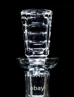 Fine WATERFORD Crystal Lismore Wine Decanter with Panel Cut Stopper
