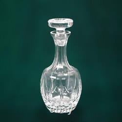 Five Vintage Cut & Pressed Glass Spirits Decanters C1940