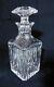 French Baccarat Harmonie Crystal Cut Glass Liquor Whiskey Bottle Wine Decanter