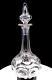French Cut Crystal Blown And Molded Arch Design 13 3/8 Decanter & Stopper