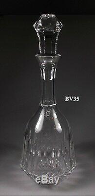 GALWAY CRYSTAL OLD GALWAY cut base DECANTER WITH STOPPER 13 EXCELLENT