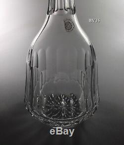 GALWAY CRYSTAL OLD GALWAY cut base DECANTER WITH STOPPER 13 EXCELLENT