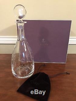 Genuine Asprey of London Crystal Cut Glass Decanter