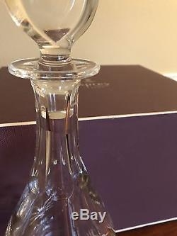 Genuine Asprey of London Crystal Cut Glass Decanter