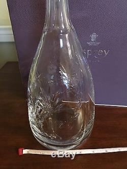 Genuine Asprey of London Crystal Cut Glass Decanter