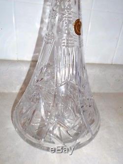 Genuine German Hand Cut Crystal Extra Large Stunning Decanter (20)