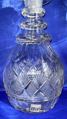 Georgian Anglo Irish Cut Glass Decanter