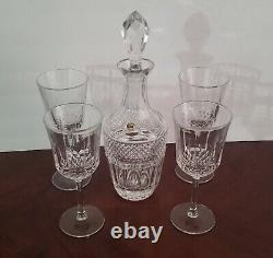Germany Pasco Bavaria Fine Cut Crystal Decanter and Glasses Set