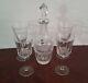 Germany Pasco Bavaria Fine Cut Crystal Decanter And Glasses Set