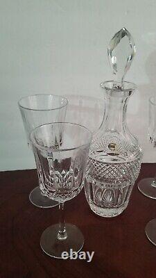 Germany Pasco Bavaria Fine Cut Crystal Decanter and Glasses Set