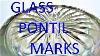 Glass Pontil Marks
