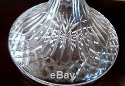 Gorgeous Crystal Cut Glass Ships Wine Port Sherry Decanter Unmarked