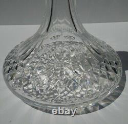 Gorgeous Vintage Waterford Crystal Lismore Ships Decanter Multi Cut Stopper