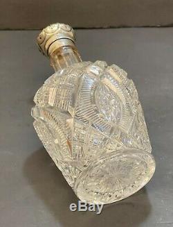 Gorham Sterling Silver and Cut Glass Decanter, 1894