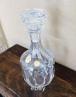 Hand Cut Crystal Whiskey Decanter With Stopper Made By Nachtmann