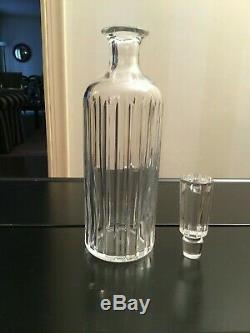 Harmonie by Baccarat, Decanter with Stopper, fine Cut Crystal