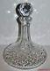 Heavy Weight Waterford Cut Crystal Large Lismore Pattern Ships Captains Decanter
