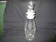 Heisey Orchid Etched Glass Decanter / Cocktail Shaker Two Piece Rooster Stopper