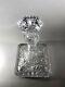 Huge Abp 13 Tall Heavy Crystal Decanter 8.5 Base 9+ Lbs Mint Condition