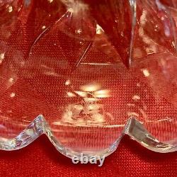 Huge Rare Antique Hawkes 13 Rock Crystal Oversized Abp Cut Glass Center Bowl
