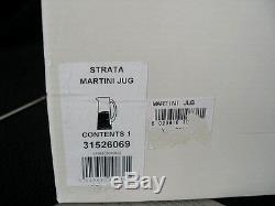 Jasper Conran Waterford Strata Martini Jug Pitcher Boxed With Certificate New