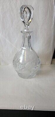 Josef Svarc Bohemia Cut Glass Decanter