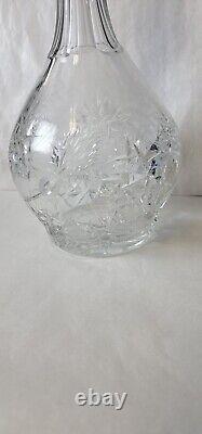 Josef Svarc Bohemia Cut Glass Decanter