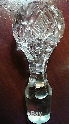 LIBBEY rare KIMBERLY goose neck decanter WC Anderson pattern