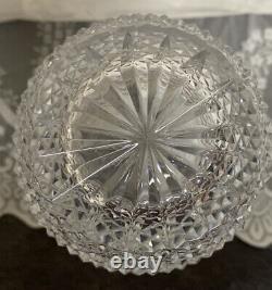 LOVELY Ebeling & Reuss Made in Germany HAND CUT LEADED CRYSTAL DECANTER