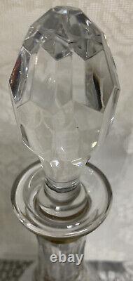 LOVELY Ebeling & Reuss Made in Germany HAND CUT LEADED CRYSTAL DECANTER