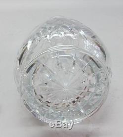 MONUMENTAL 27 Bohemian POKAL Hand-Cut Crystal Decanter c. 1950s