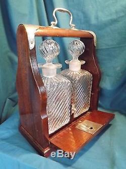 Mahogany Tantalus/Decanter Stand