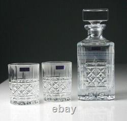 Marquis by Waterford Brady Decanter & Double Old Fashioned Set