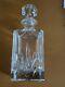 Marquis By Waterford Brookside Square Cut Crystal Decanter Withround Cut Stopper