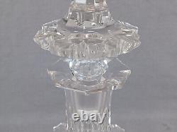 Mid 19th Century Bohemian Biedermeier Period Hand Blown Cut Glass Decanter B