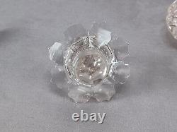 Mid 19th Century Bohemian Biedermeier Period Hand Blown Cut Glass Decanter B