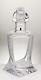 Modern Silver & Glass Decanter With A Twist (new) Wine Whiskey Port