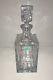 New Tiffany & Co Rock Cut Signed Contemporary Crystal Alcohol Decanter Stopper