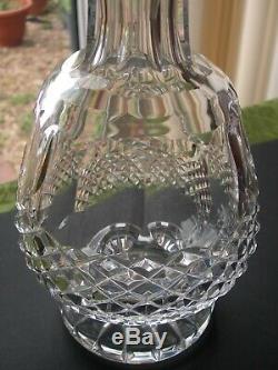 NICE 1st QUALITY WATERFORD CRYSTAL COLLEEN CUT FOOTED BRANDY DECANTER 12.5 HIGH