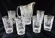 Nachtmann Crystal Pitcher With 6 Traube Highball Glasses(3229) Perfect Condition