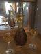 Nachtmann Clear Cut To Crystal Decanter And Four Cordial Glasses. No Reserve