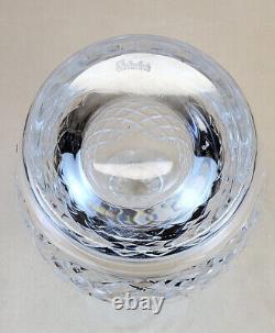 OLDER-BETTER! Mint Waterford Cut Crystal Alana Pattern Spirit Decanter 10.75