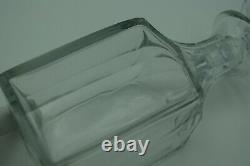 Old Baccarat Whiskey Decanter Cut Crystal Cave Bottle S. 823 Catalog 1916 France