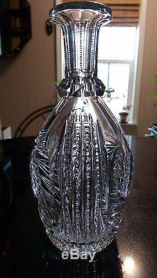 One of a Kind Beautiful Antique Cut Glass Decanter